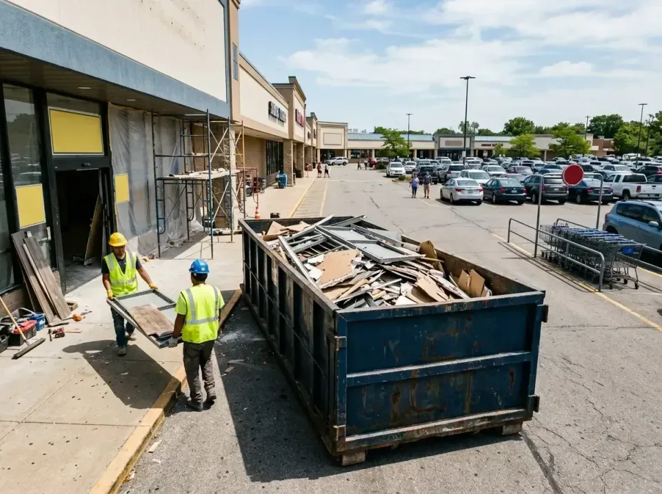 retail-store-renovation-debris-003 — frequently asked questions, Roll-off Dumpster Rentals in Hudson Bend, TX